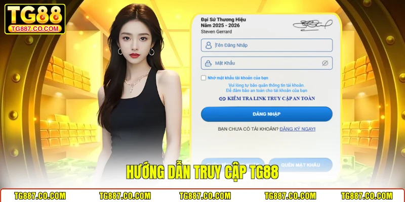 Hướng dẫn truy cập TG88